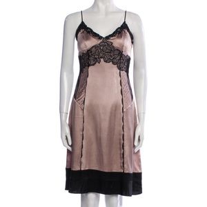 KAREN MILLEN SILK DRESS size 6 #silk #satin #y2k #balletcore #slipdress